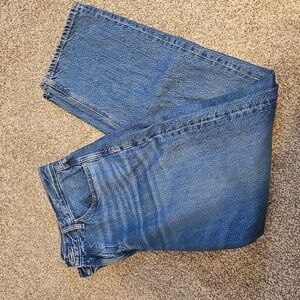 American Eagle Outfitters 90's Straight Leg Blue Jeans